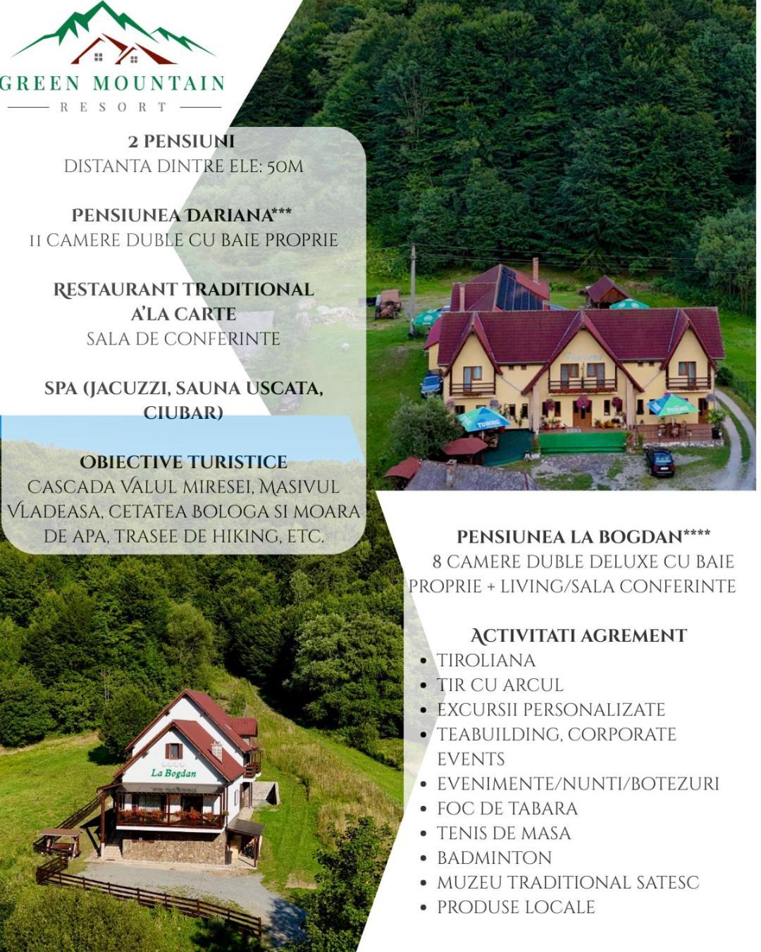 Green Mountain Resort Scrind-Frasinet ภายนอก รูปภาพ